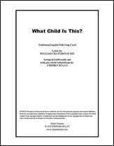 What Child Is This? Vocal Solo & Collections sheet music cover